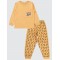 Soft Peach Girls-Pajama Set
