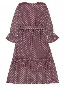 Dusty Rose Girls-Dress and Overall