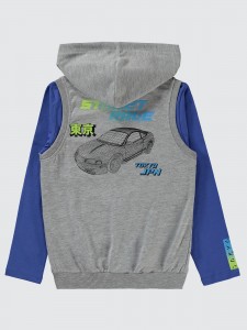 Gray Melange Boys-Sample Product