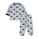 Heather Gray Melange Baby-Pajama Set Heather Gray Melange Baby-Pajama Set