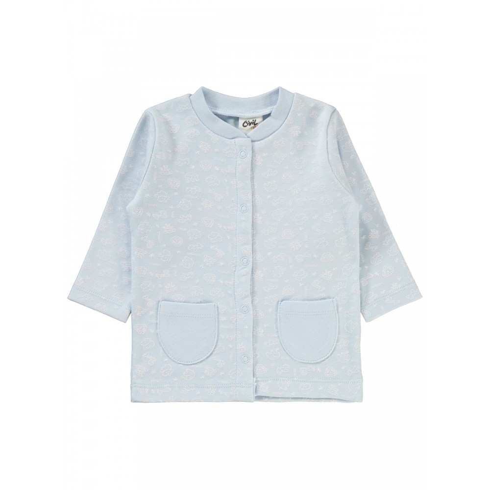 Ice Blue Baby-Pajama Set Ice Blue Baby-Pajama Set