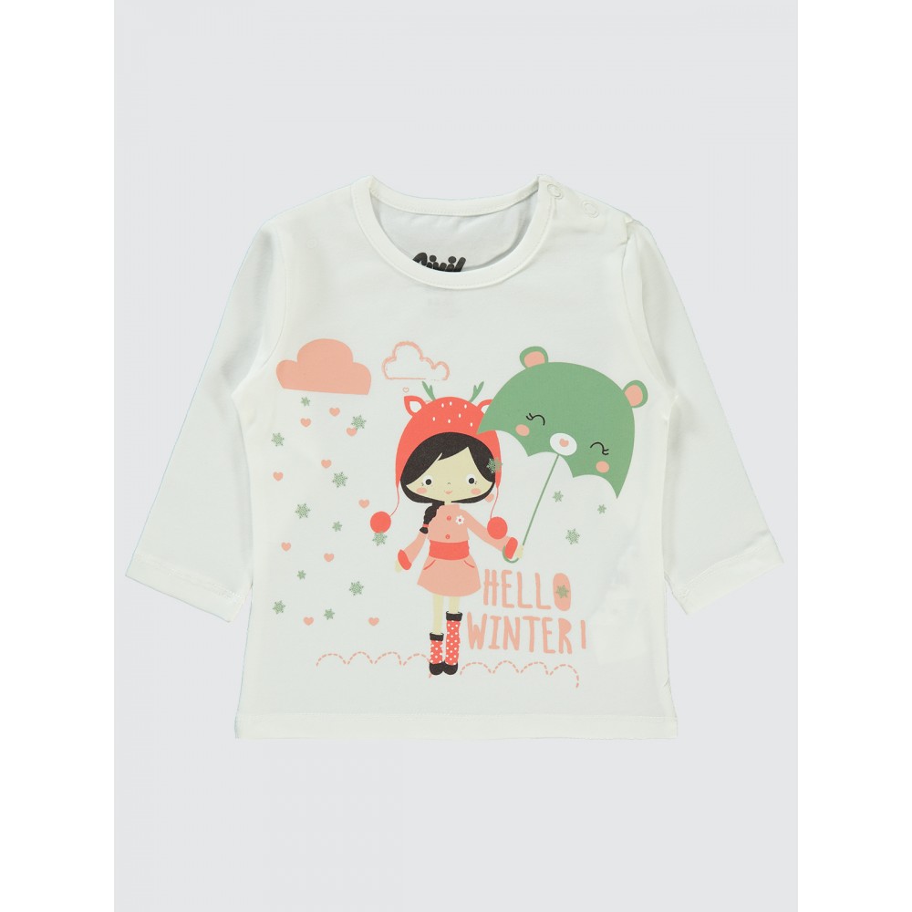 Ecru Baby-Sweatshirt Ecru Baby-Sweatshirt