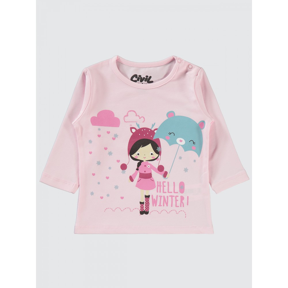 Sweet Pink Baby-Sweatshirt Sweet Pink Baby-Sweatshirt