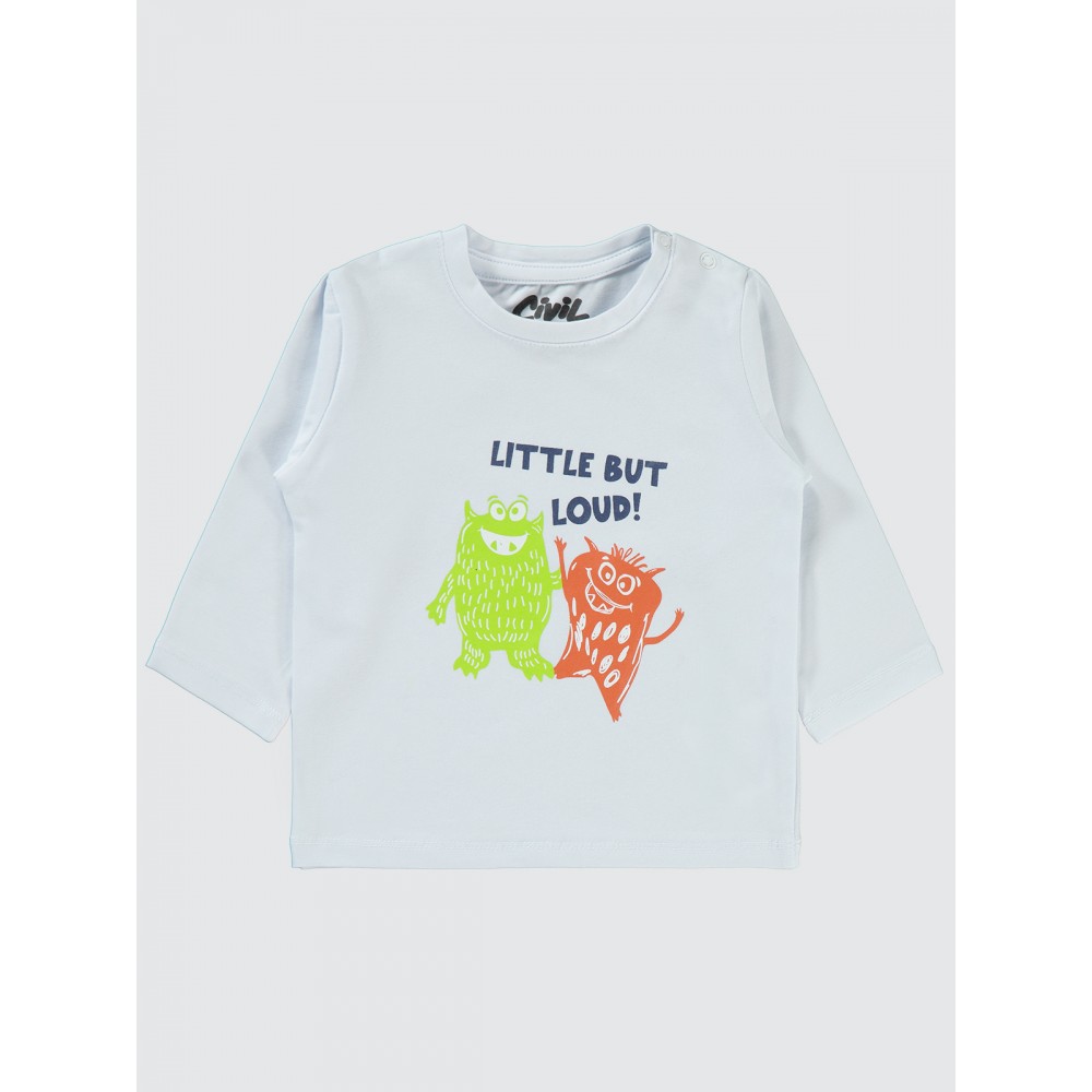 White Baby-Sweatshirt White Baby-Sweatshirt