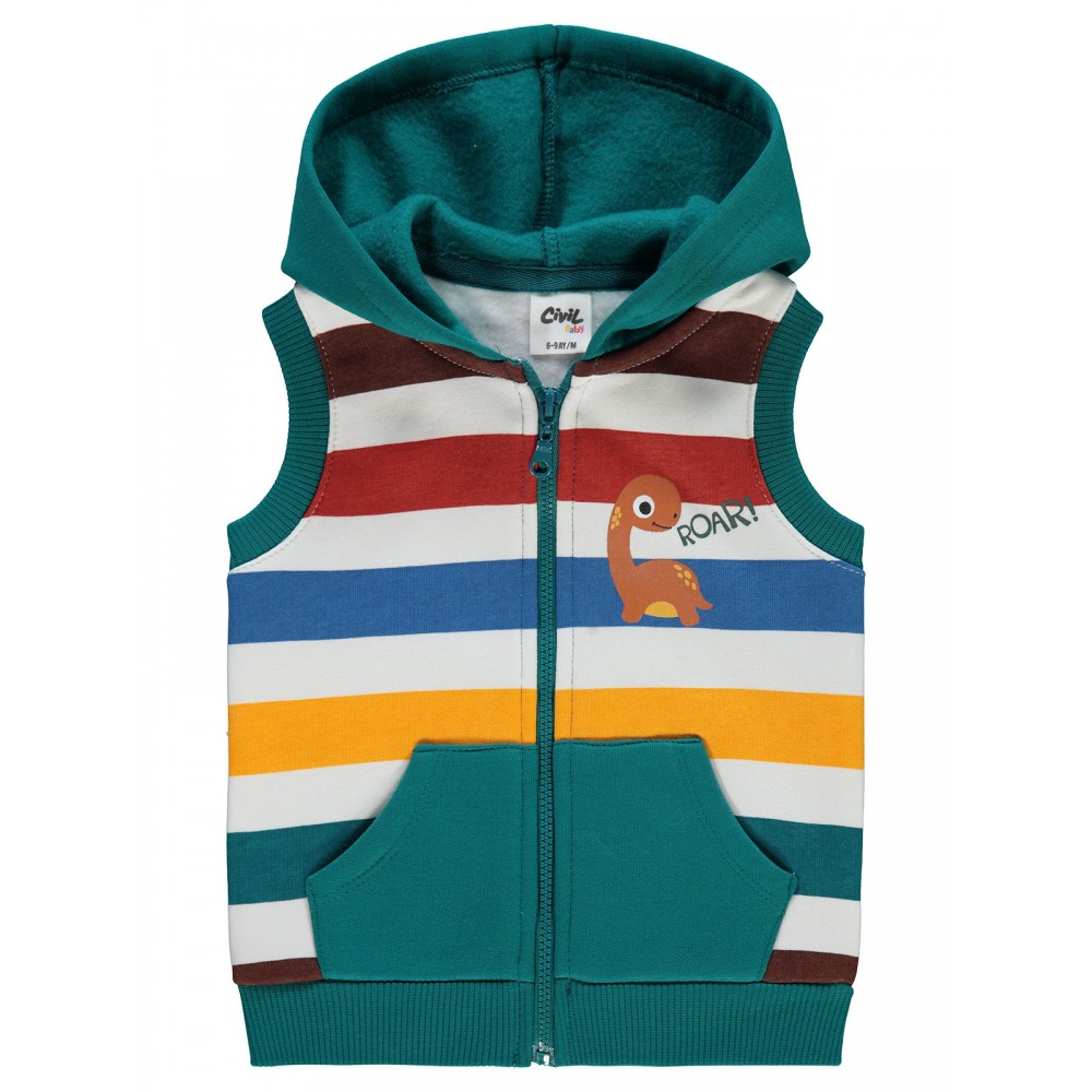 Petrol Green Baby-Vest Petrol Green Baby-Vest