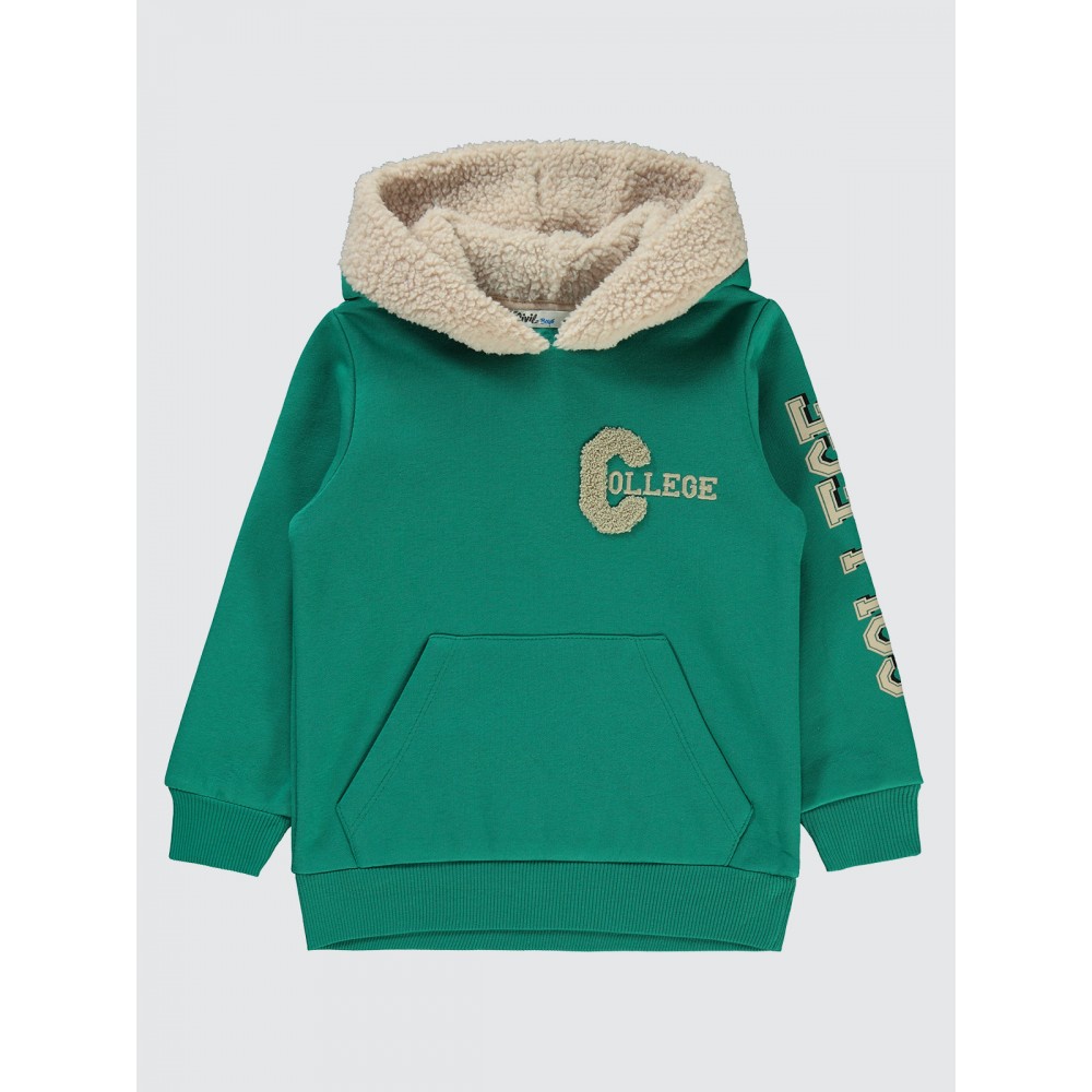 Pine Green Boys-Sweatshirt Pine Green Boys-Sweatshirt