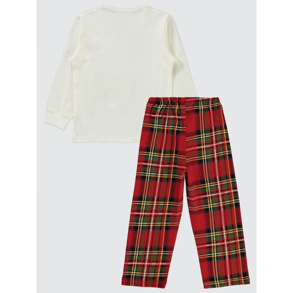 Ecru Girls-Pajama Set Ecru Girls-Pajama Set