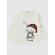Ecru Girls-Pajama Set Ecru Girls-Pajama Set