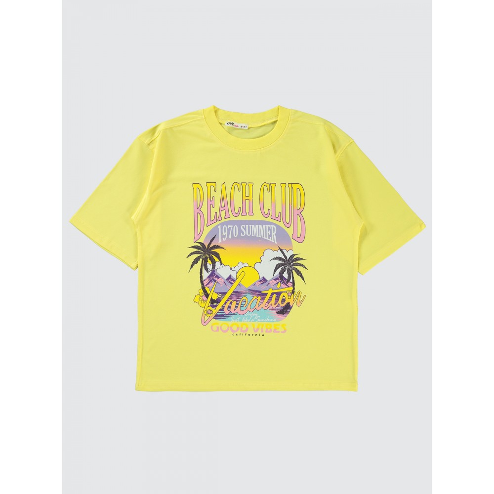 Yellow Girls-T-Shirt Yellow Girls-T-Shirt