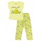 Pastel Yellow Girls-Pajama Set