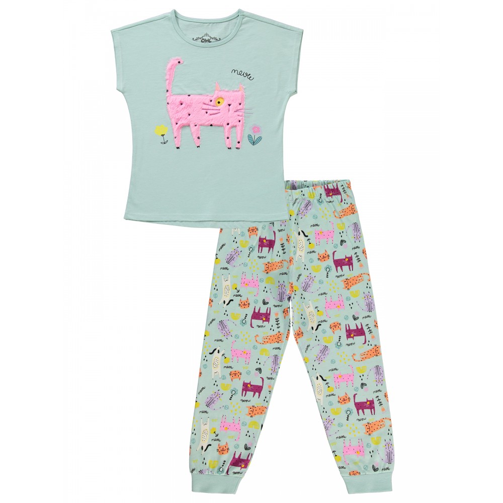 Fresh Mint Girls-Pajama Set Fresh Mint Girls-Pajama Set