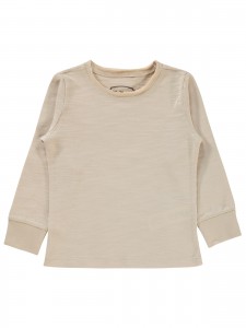 Stone Color Boys-Sweatshirt