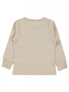 Stone Color Boys-Sweatshirt