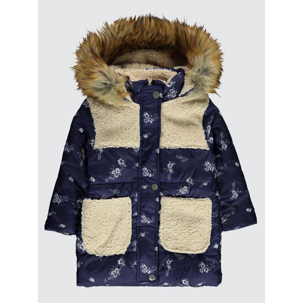 Navy Girls-Coat Navy Girls-Coat