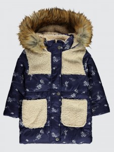 Navy Girls-Coat