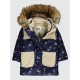 Navy Girls-Coat Navy Girls-Coat