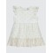Beige Girls-Dress and Overall