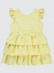 Yellow Girls-Dress and Overall