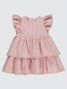 Pink Girls-Dress and Overall