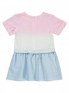 Ice Blue Girls-Dress and Overall