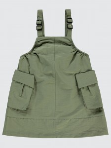 Khaki Girls-Dress and Overall