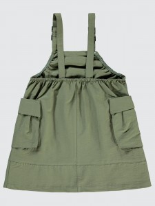 Khaki Girls-Dress and Overall
