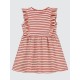 Coral Girls-Dress and Overall Coral Girls-Dress and Overall