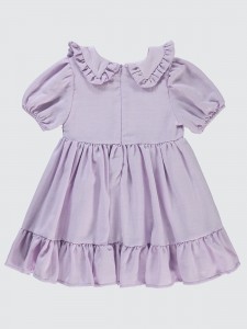 Delicate Lavender Girls-Dress and Overall