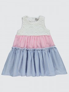 Blue Girls-Dress and Overall