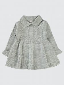 Gray Girls-Dress and Overall