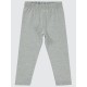 Gray Melange Girls-Leggings Gray Melange Girls-Leggings