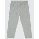Gray Melange Girls-Leggings Gray Melange Girls-Leggings