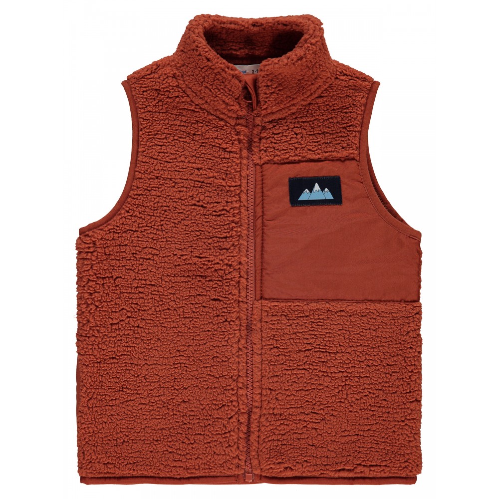 Dark Copper Boys-Vest Dark Copper Boys-Vest