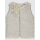 Beige Girls-Vest Beige Girls-Vest