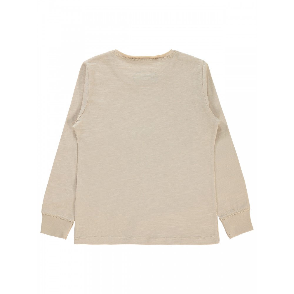 Stone Color Boys-Sweatshirt Stone Color Boys-Sweatshirt