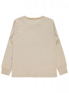 Stone Color Boys-Sweatshirt