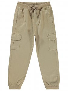 Beige Boys-Trouser