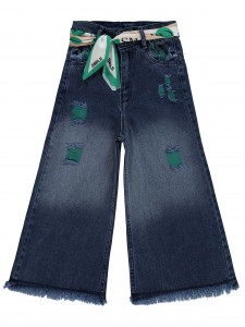 Dark Blue Girls-Trouser