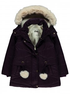 Plum Girls-Coat