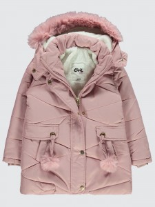 Powder Pink (Do not use) Girls-Coat