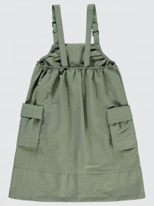 Khaki Girls-Dress and Overall
