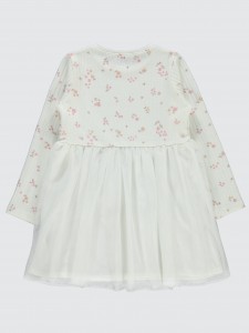 Ecru Girls-Dress and Overall
