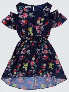 Navy Girls-Dress and Overall