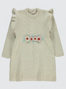 Light Beige Girls-Dress and Overall