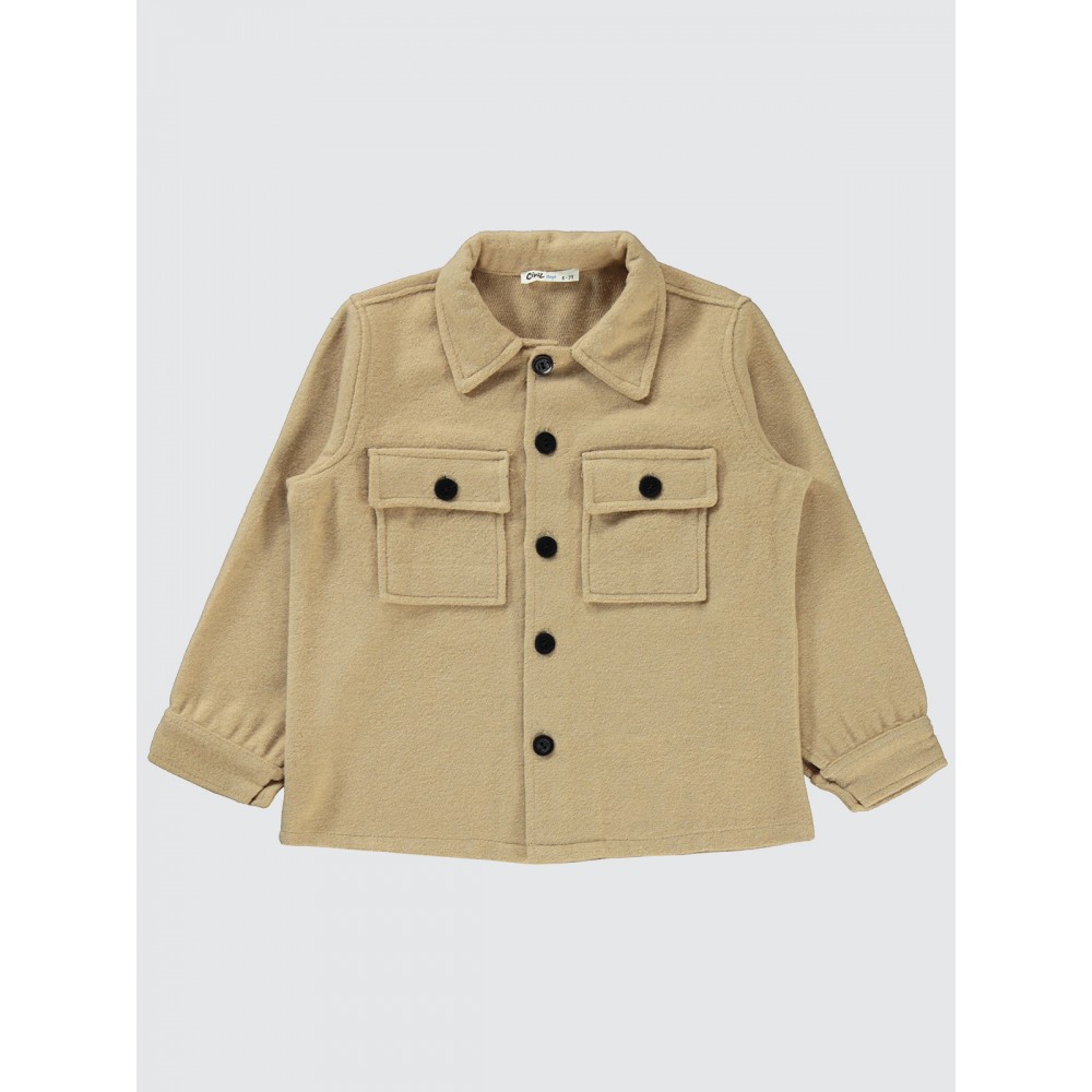 Beige Boys-Shirt Beige Boys-Shirt