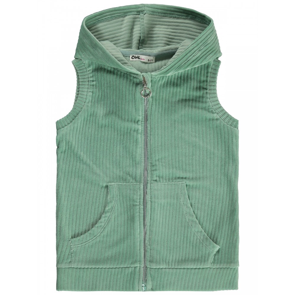 Green Almond Girls-Vest Green Almond Girls-Vest