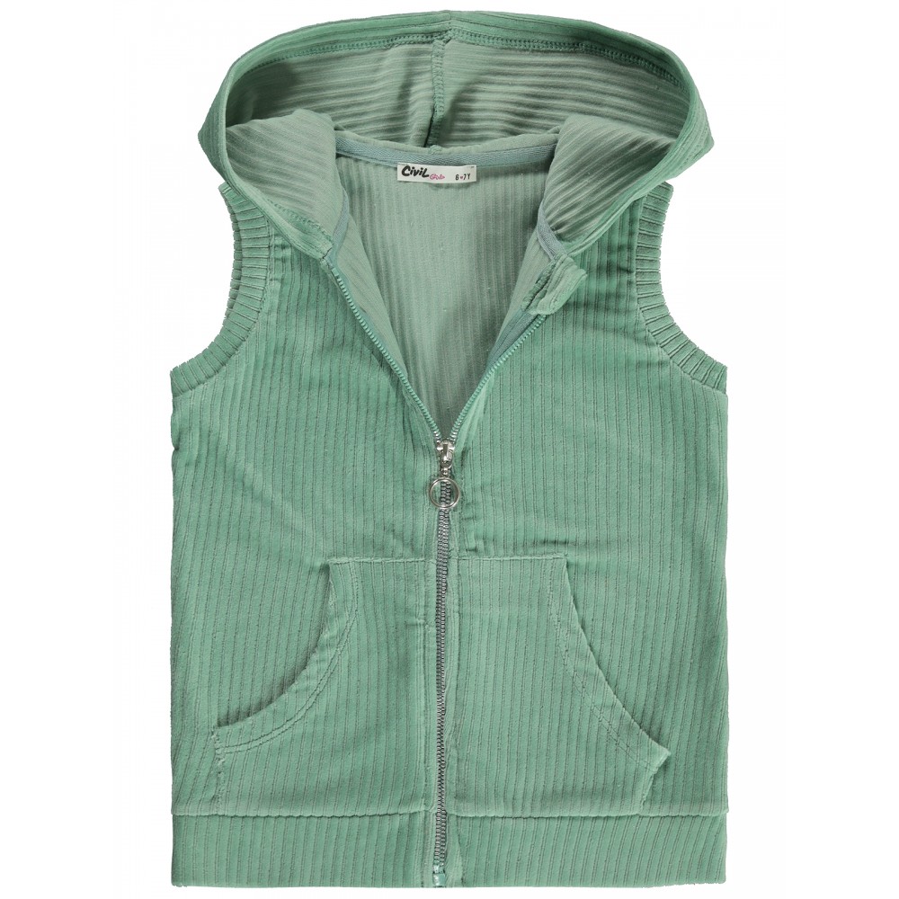 Green Almond Girls-Vest Green Almond Girls-Vest