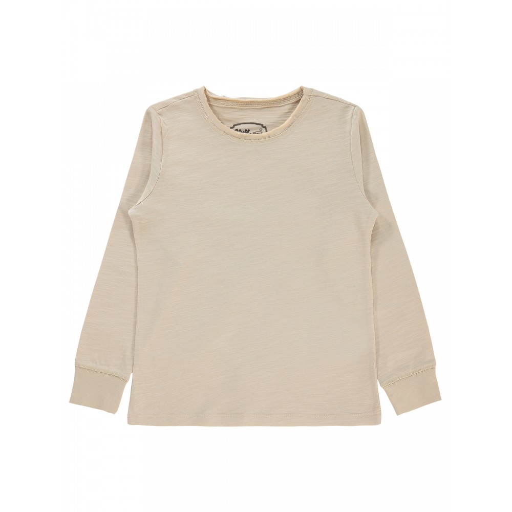 Stone Color Boys-Sweatshirt Stone Color Boys-Sweatshirt