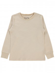 Stone Color Boys-Sweatshirt
