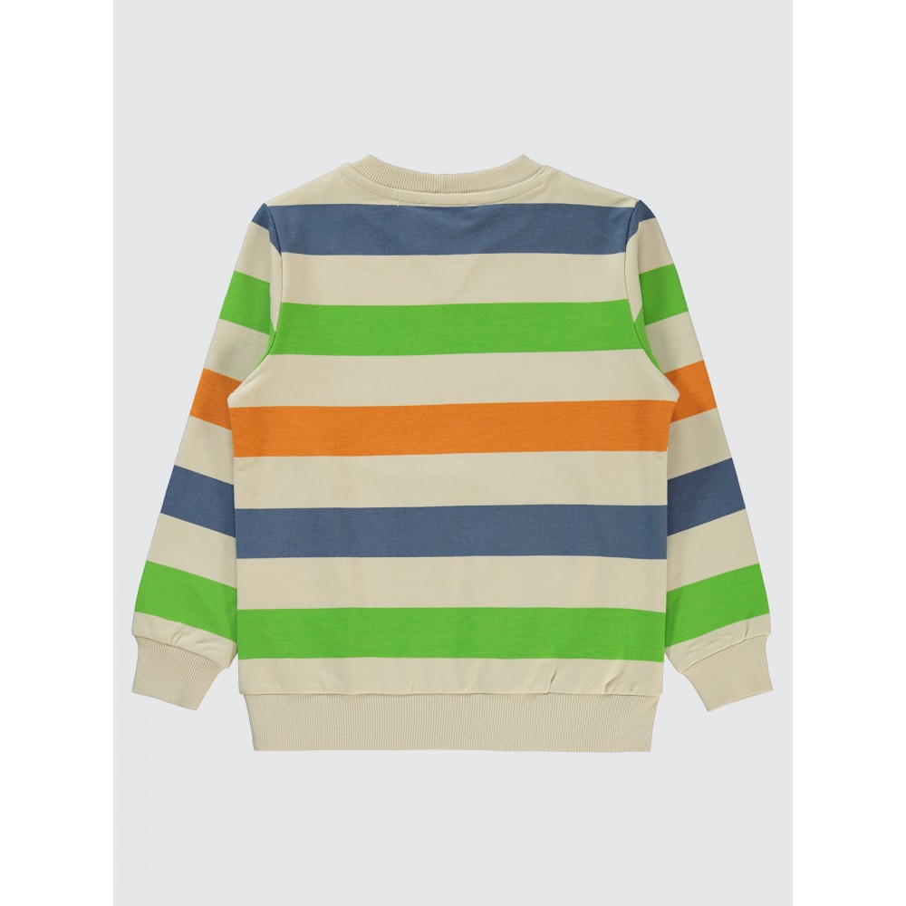 Light Orange Boys-Sweatshirt Light Orange Boys-Sweatshirt